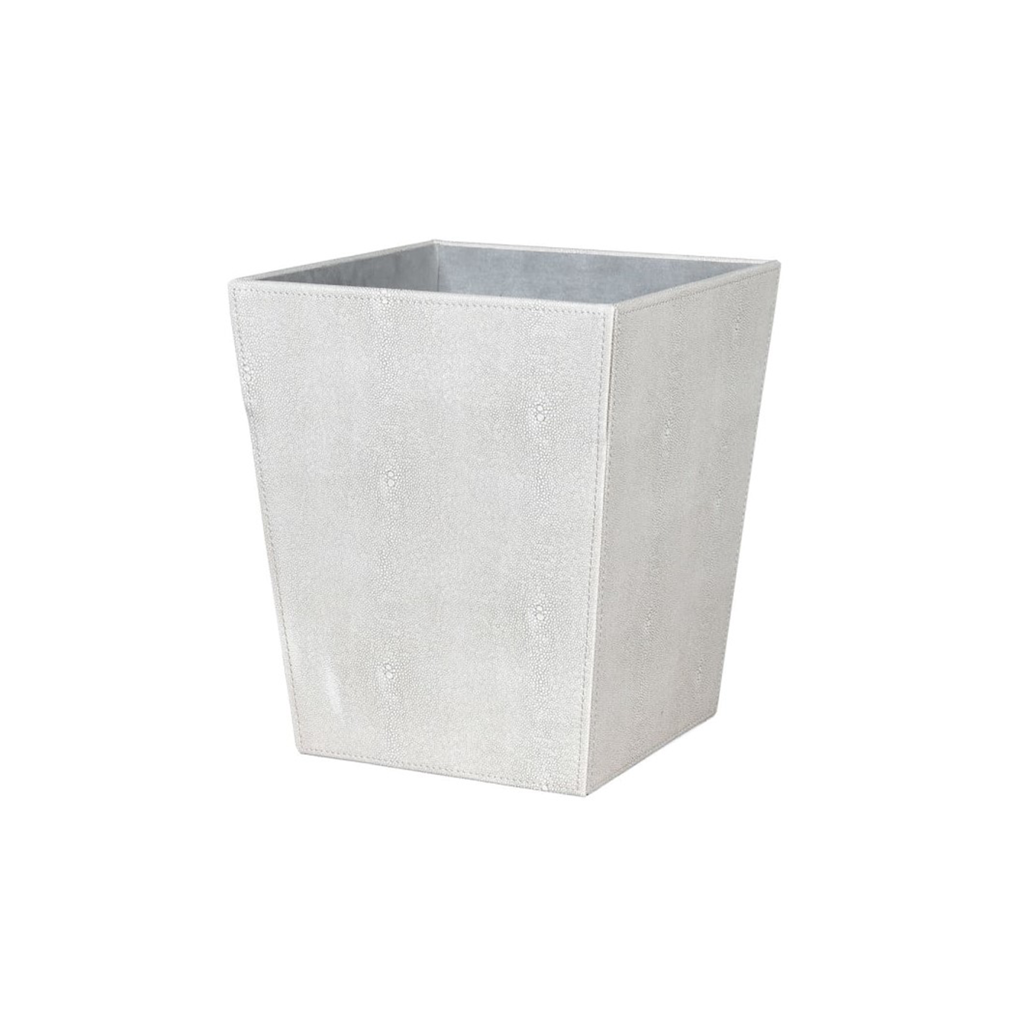 Waste Paper Bin Shagreen Effect Smoke